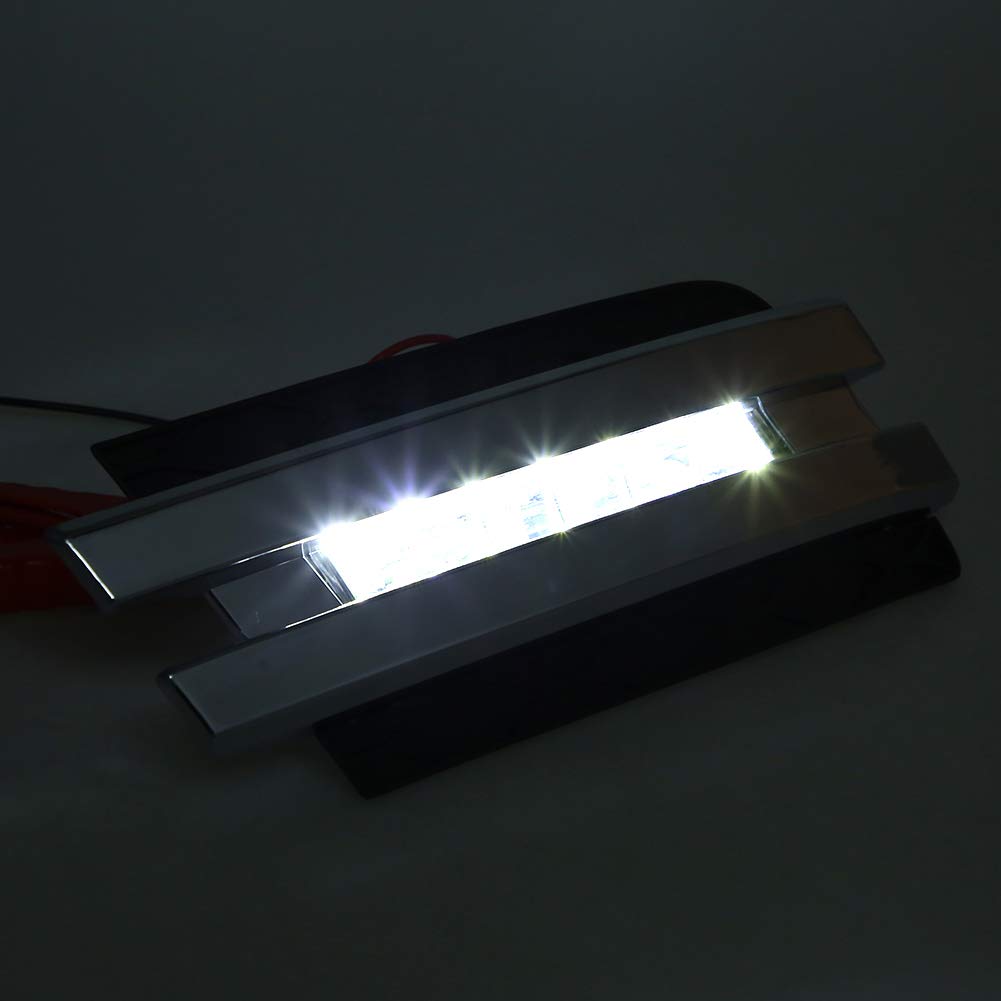 LED Daytime Running Lights 5000K 8000K de alto rendimiento Energía eficiente a prueba de golpes a prueba de agua a prueba de agua para Mercedes GL450 X164 2006 2009 Modelos