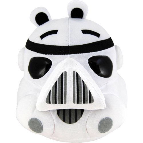 Angry Birds Star Wars Plush Bird Stormtrooper, 8 Inch