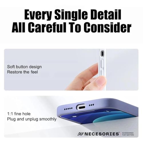 Image of Liquid Silicone Case Compatible for iPhone 13 | Slim Back Cover | Soft Touch Bumper | Shockproof Drop Protection | Microfiber Cloth Inside | Sleek Solid Design