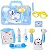 Toyland® Vets Carry Case Ensembles de Jeux de Simulation avec Accessoires - Jouets de rôle pour Enfants