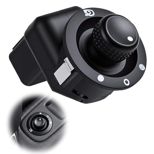 Commutateur de Rétroviseur Latéral Électrique Bouton pour Renault Clio MK4 IV Modus Captur Scenic, OE 8200214921 8200676529, Bouton de Réglage Commande Rétroviseur Extérieur Miroir, 10 Broches