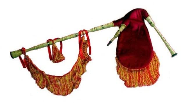 GAITA GALLEGA - Represas (Madera Fresno) Sib (Completa) Funda Muelle Roja