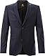 Club of Gents Herren Amf-cliff Anzugjacke, Blau (Blau 62), 54 EU