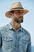 Scala Men's Plus-Size Hemp Safari Hat with Leather Band, Camel, X-Large