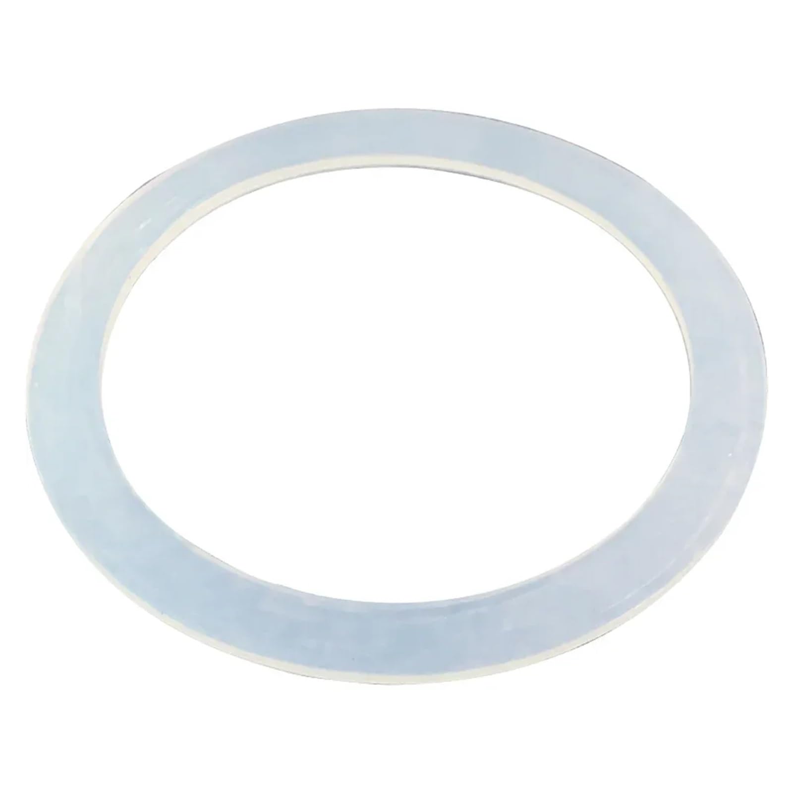 Ldhnfbyv Odxidxh 28-500Mm White Vmq Slicone Rubber Flat Gasket Washer For Sight Glass Diopter Homebrew(110X90x2mm)