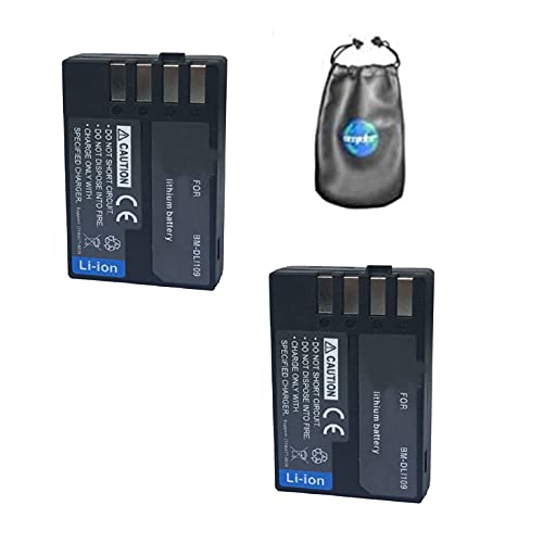 D-LI109 pack de 2 batteries idéal pour voyager avec votre reflex K-50