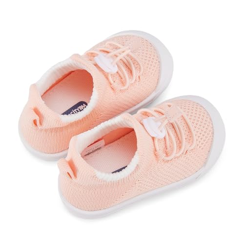 Image of BMCiTYBM Baby Sneakers Girls Boys Lightweight Breathable Mesh First Walkers Shoes 6-24 Months