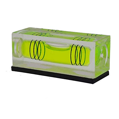 Mini nivel burbuja imantado UMEI verde de 40x15mm para nivelación doméstica 4