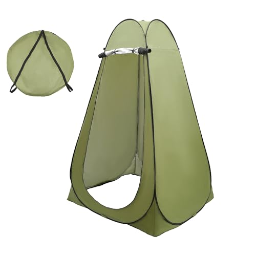 VonVVer Pop-Up Duschzelt Toilettenzelt, Umkleidezelt, Tragbar Camping Duschkabine WC Zelt Mobile Umkleidekabine Outdoor Klozelt Sichtschutz Geräumiges Privatzelt Lagerzelt für Camping & Beach VonVVer Pop-Up Duschzelt Toilettenzelt, Umkleidezelt, Tragbar Camping Duschkabine WC Zelt Mobile Umkleidekabine Outdoor Klozelt Sichtschutz Geräumiges Privatzelt Lagerzelt für Camping & Beach