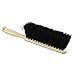 Boardwalk BWK5208 4.5 in. Brush 3.5 in. Plastic Handle Tampico Bristles Counter Brush - Tan Handle/Black Bristle