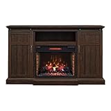 ClassicFlame Manning Infrared Electric Fireplace Entertainment Center, Saw Cut Espresso - 28MM9954-PD01