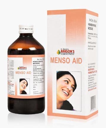 Bakson's Menso Aid Syrup 450 ml (Pack of 1)
