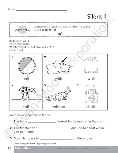Basic Phonics Skills, Level D - Image 4