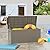 Decksplore Outdoor Storage Box Waterproof, 270 Gallon Lockable Resin Deck Box Large, Patio Storage Bin for Pool Accessories Cushion Furniture, Garden Tools, UV-Resistant Outside Delivery Grey