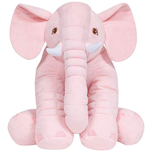 Almofada Elefante Gigante, Buba, 7562, Rosa
