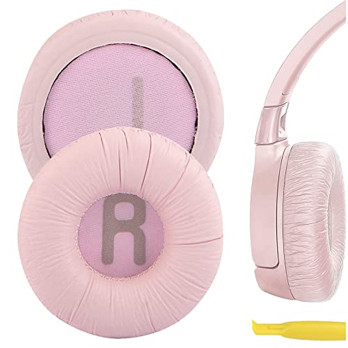 Geekria NOVA Leatherette Replacement Ear Pads Compatible with JBL JR 300/ 300BT, T 450BT/ T500BT