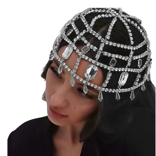 Chaîne de cheveux avec pompons pour sublimer votre style lors d'un mariage chic