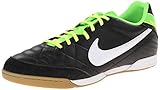  NIKE Tiempo Mystic IV IC - Botas de esquí, color negro, blanco y verde eléctrico, 5