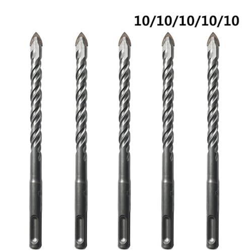 Foret à béton 10mm en carbure solide SDS Plus longue durée - 2