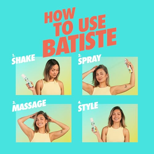 Batiste Dry Shampoo, Bare Fragrance, Refresh Hair and Absorb Oil Between Washes, Waterless Shampoo for Added Hair Texture and Body, 5.71 oz - Image 5