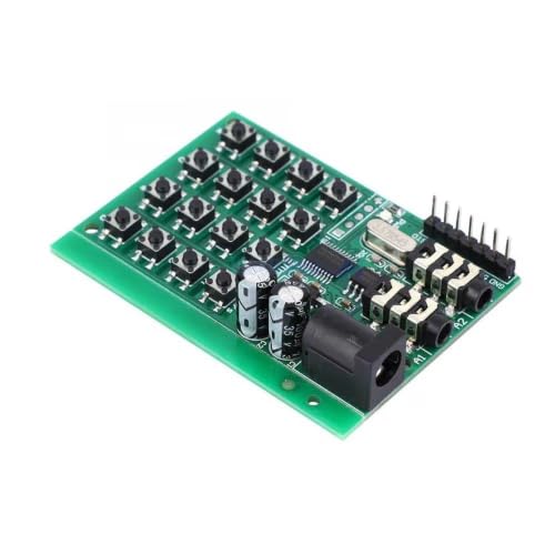 Générateur Audio DTMF 5-24V, encodeur vocal, transmetteur double tonalité et carte commande