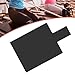 CAQYPVH Pilates Reformer Mat Anti Slip Yoga Mats Exercise Fitness Gym Pad for Home Workout, 99.6x60x0.8cm Black