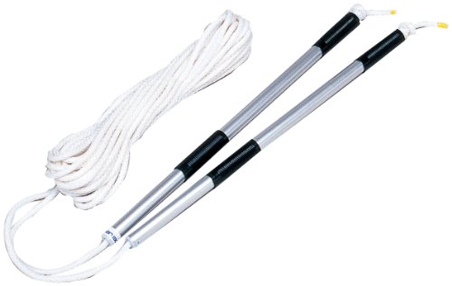 TOEI LIGHT(トーエイライト) ナワトビST15 B2381 団体用なわとび 長さ15m まわしやすいアルミグリップ 収納ケース付