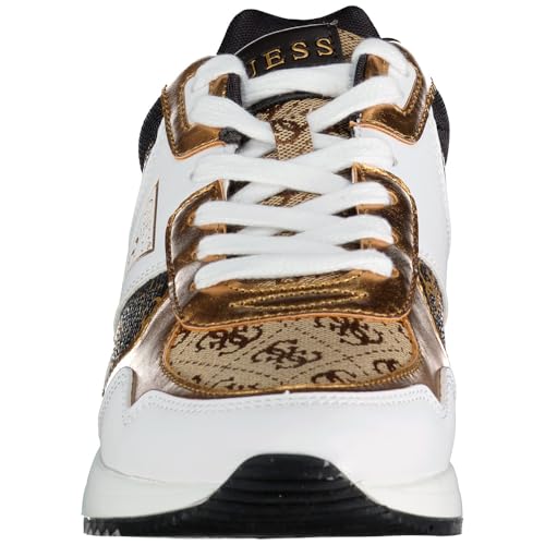 GUESS Mickay FLFMICFAL12BEIBR, Baskets Femme - 38 EU