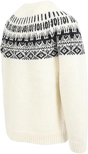 ICEWEAR Elis Sweater Lopapeysa Design 100% Icelandic Wool Long Sleeve Winters Sweater Warm4