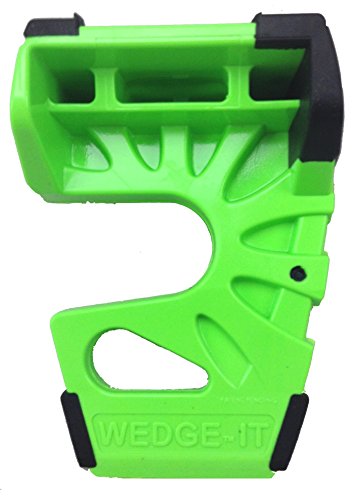 Wedge-It The Ultimate Door Stop - Lime Green 12 Pack #TOP30