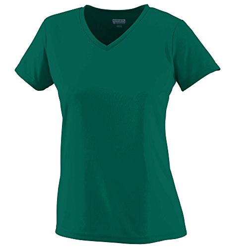Augusta Sportswear Women's Standard Wicking t-Shirt, Dark Green, X-Large