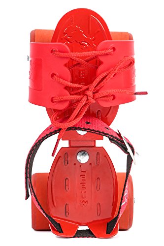 Image of LEEUW *Leeuw FIRE Roller Skates* Standard Size in RED Colour