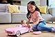 Hot Wheels Ferngesteuertes Auto, R/C Barbie Corvette - ferngesteuertes Fahrzeug, 1956 Corvette Stingray, 2,4 GHz Frequenz, bis zu 8 km/h, Platz für 2 Barbie-Puppen, HPW40
