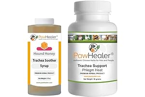 Trachea Soother Syrup and Support Combo: Natural Herbal Remedy for Collapsed Trachea in Dogs