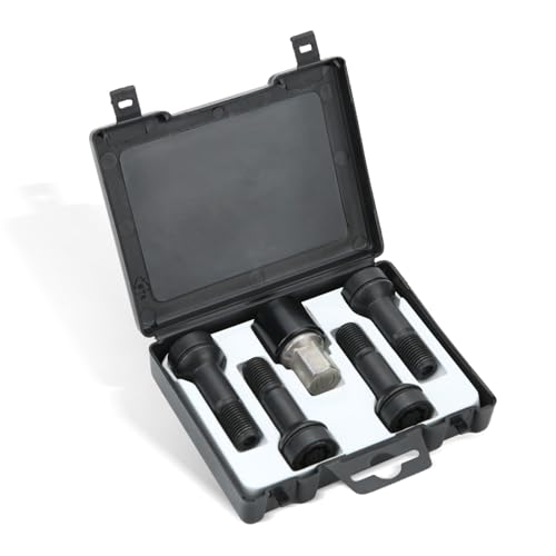 BINB ROAD 0019901707 A0019901707 Lockable Wheel Bolt Rim Locks M14 X 1.5 Compatible with Mercedes-Benz AMG C300 E300 E350 S450 GLC300 CLS450 | C43 C63 S GLC43 S63 S65