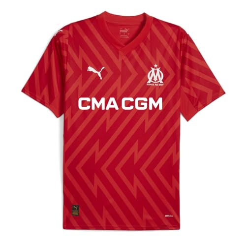 PUMA Om Men's Red Goalkeeper Replica Jersey 24/25, Red, M