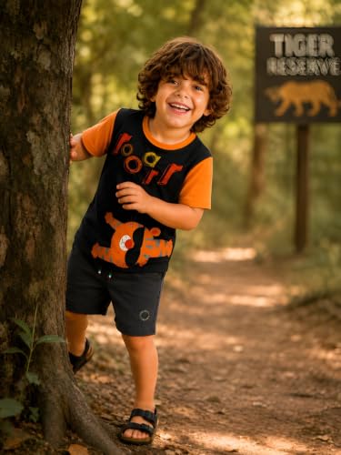 Image of Pilolo Kids Soft Cotton Lycra Pocket T-Shirt for Boy