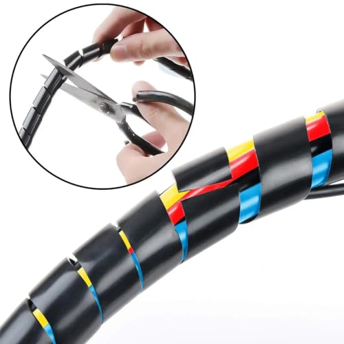 Rangement de câbles électriques 6mm pour résoudre définitivement le désordre des fils - 5