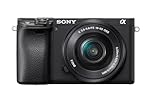 Sony Alpha 6400 (APS-C) Fotocamera con obiettivo 16-50 mm – Autofocus con rilevamento degli occhi da 0,02 s, video 4K, display ribaltabile, ideale per vlogging, fotografia e viaggi