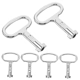 SHINEOFI 6 Stück Teiliges Dreikantschlüssel aus Aluminiumlegierung Vielseitiger...