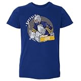 500 LEVEL Devon Levi Toddler Shirt (Toddler Shirt, 2T, Royal Blue) - Devon Levi Buffalo Dots WHT