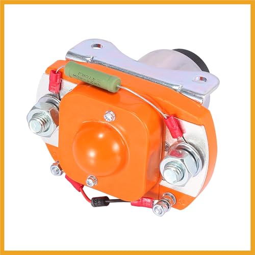 Contactor Principal Solenoide 48V 400A para Carrito de Golf Metal y Plástico miniatura 6