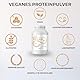 Mighty Elements VEGANES PROTEIN VANILLE 1kg - 85% pflanzliches Eiweiß, 5k-Proteinpulver Eiweißpulver ohne Gluten, Laktose & Milcheiweiß, Eiweißshake, Muskelaufbau