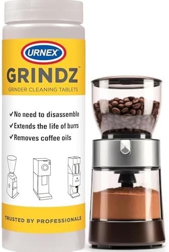 Urnex Grindz Professional Coffee Grinder...