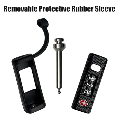 Image of LAFENLIN TSA Approved Firearm Travel Case Locks, Gun Case Hard Pistol Cases Lock Gun Carrying Case Lock, Cut-Proof Case TSA Padlocks for Rifles /Revolver /Handgun /Camera Hard Cases