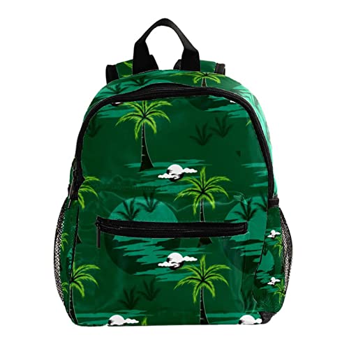 Sac à dos pour enfants léger crabe rouge et bleu 30,5 cm contre le mal de dos