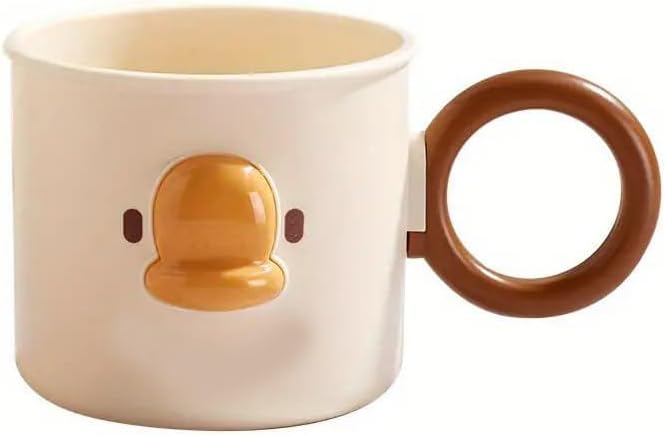 RIVOM Duck Cup Coffe Mug Tea Mug Multi-Purpose Cups Toothbrush Mug Mouthwash Cups All Type Coffee & Tea Mug