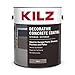 KILZ Decorative Concrete Coating, Interior/Exterior, Slip Resistant, Gray, 1 Gallon