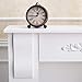 Rebecca Mobili Chimenea Decorativa Falsa, Marco de Chimenea Decorativo, Blanco, para Dormitorio...