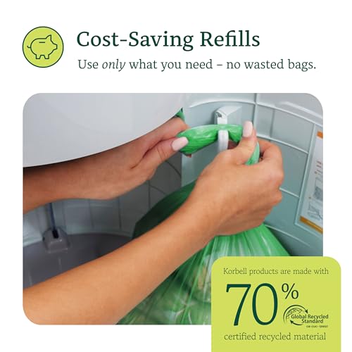 Relleno de bolsas Korbell Mini 9L ecológico 3 unidades miniatura 7